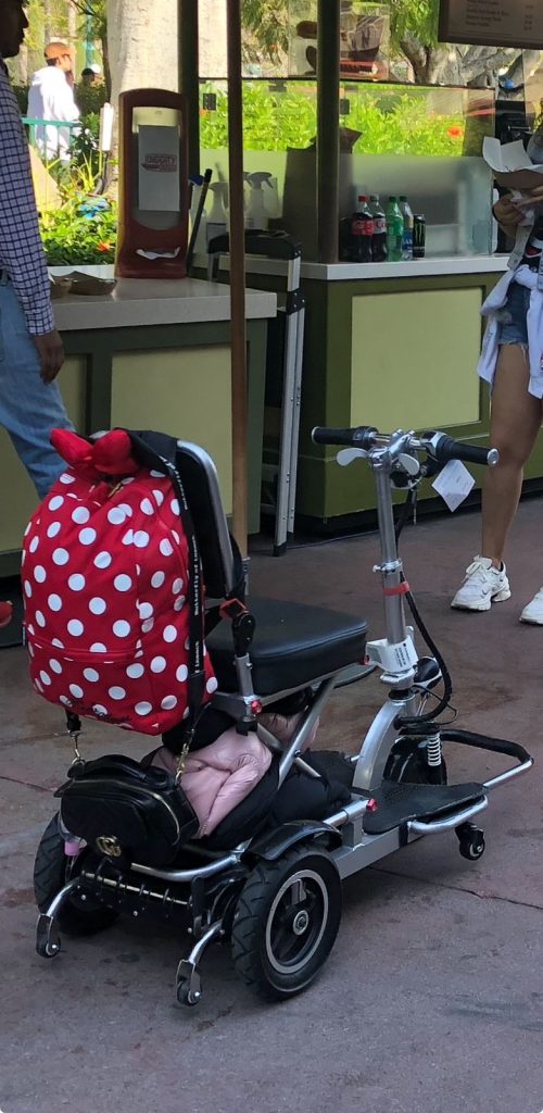 Llevamos la mochila de Mimi Mouse